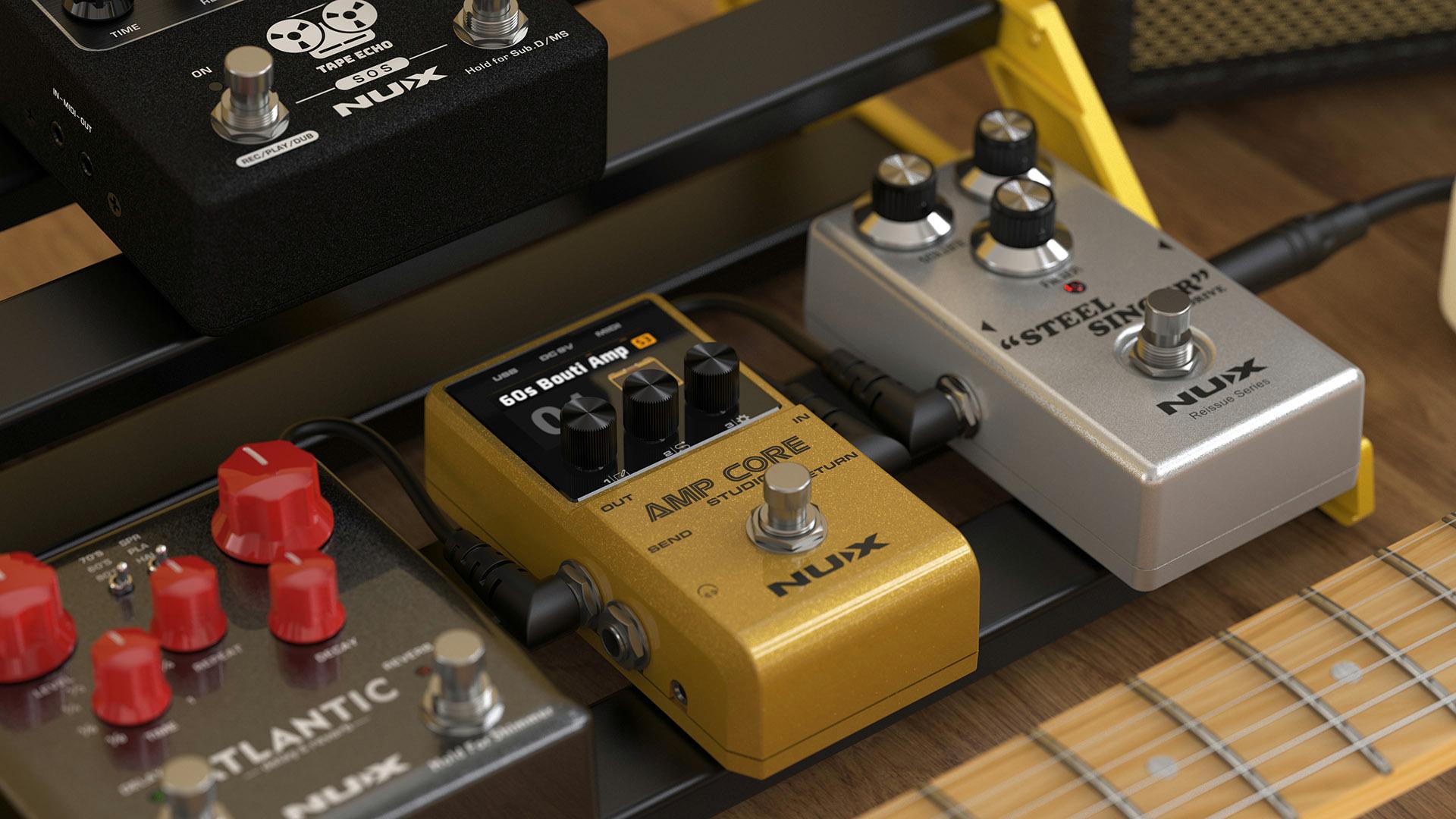NUX Amp Core Studio Amp & Cab Sim Pedal - Andertons Music Co